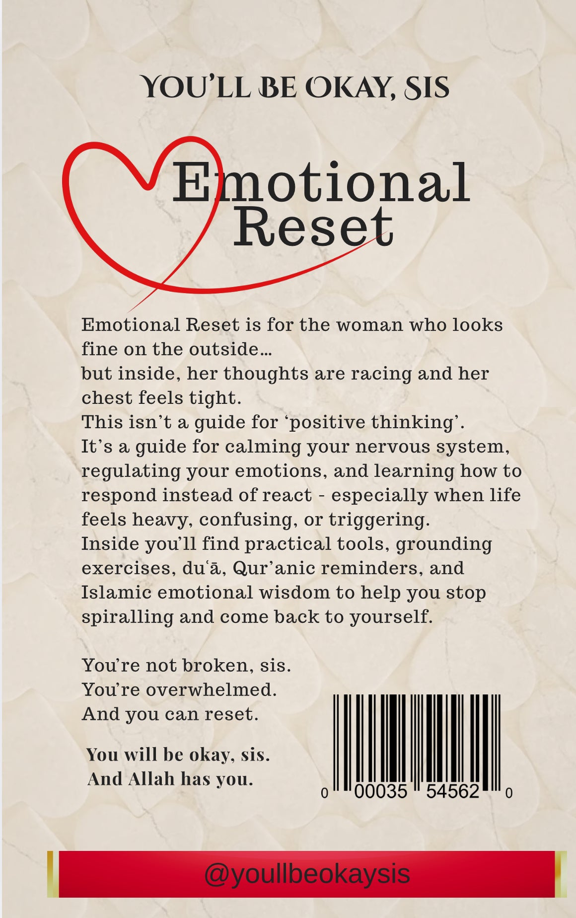 EMOTIONAL RESET- You’ll Be Okay, Sis PRE-ORDER